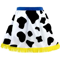 Deguiz'box enfant Cow Girl multicolore avec jupe motif vache 7/10 ans < Gifi Hot