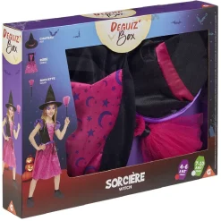 Deguiz'box enfant Halloween sorcière 4/6 ans