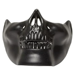 Demi masque de squelette en plastique