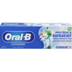 Dentifrice Oral-B Complete Plus Protège et rafraîchit 75ml