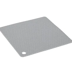 Dessous de plat carré en silicone 18x18cm - 2 coloris