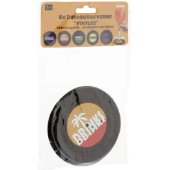 Dessous de verre Ø8cm x6 < Gifi New