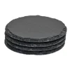 Dessous de verre rond en ardoise Ø10cm < Gifi Online