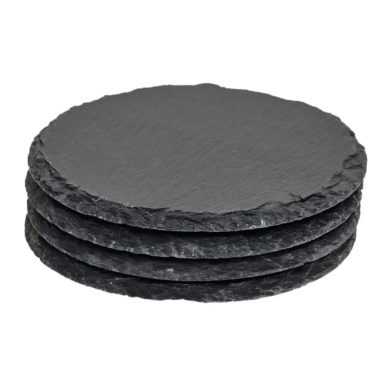 Dessous de verre rond en ardoise Ø10cm < Gifi Online