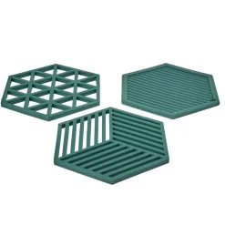 Dessous de verre silicone x3 (4 modèles) < Gifi Hot