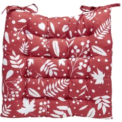 Dessus de chaise imprimé Noël en polyester < Gifi Hot