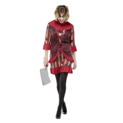 Déguisement adulte clown ensanglanté robe Halloween taille L < Gifi Sale
