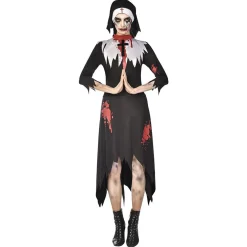 Déguisement adulte Halloween nonne zombie Taille L < Gifi Clearance