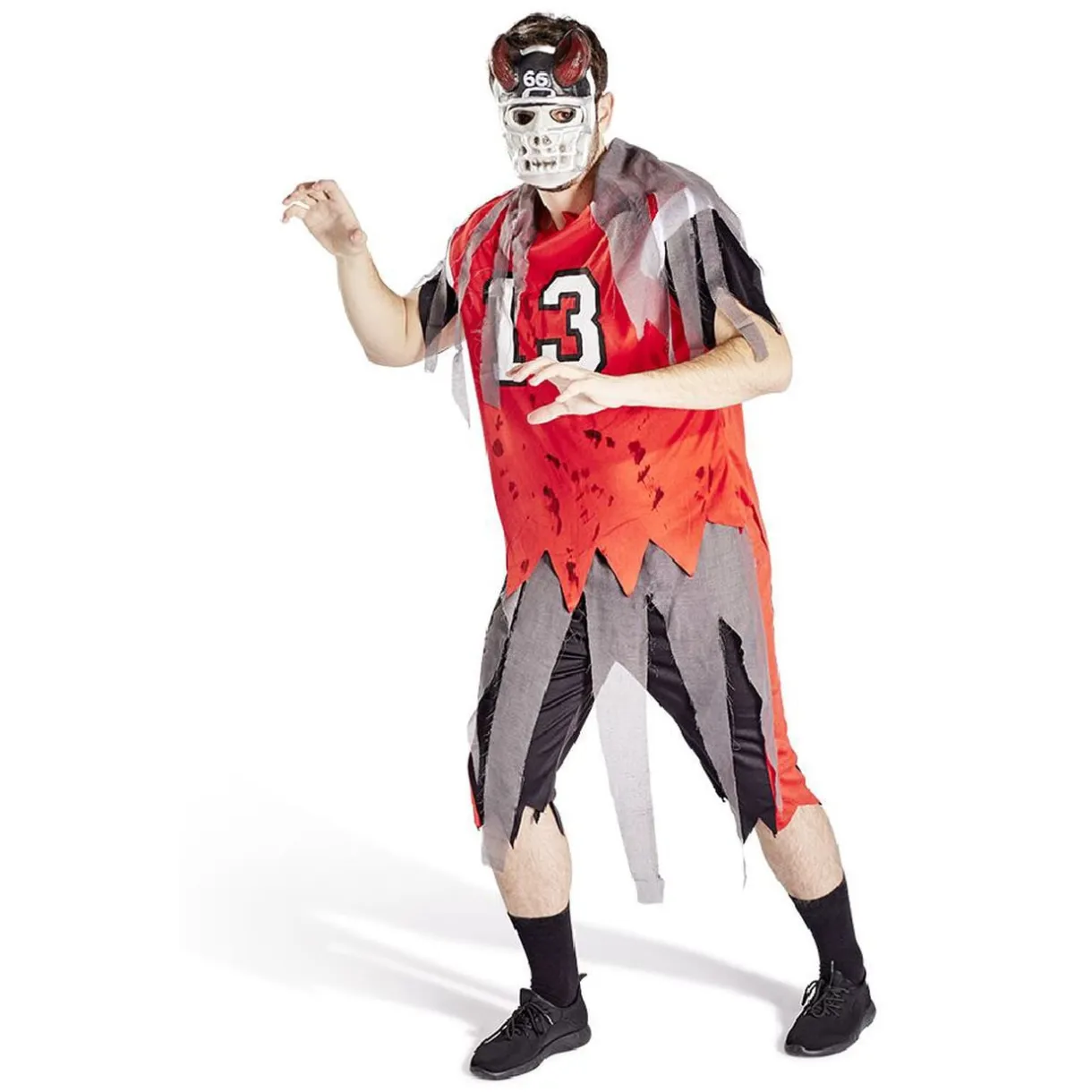 Déguisement adulte Halloween joueur de football US - Taille S < Gifi Online