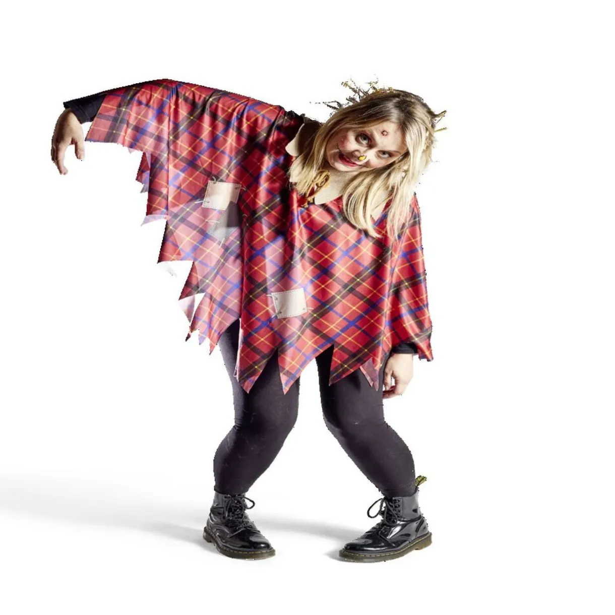 Déguisement adulte Halloween épouvantail poncho - Taille unique < Gifi New