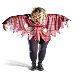 Déguisement adulte Halloween épouvantail poncho - Taille unique < Gifi New