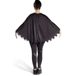Déguisement adulte Halloween squelette poncho - Taille unique < Gifi