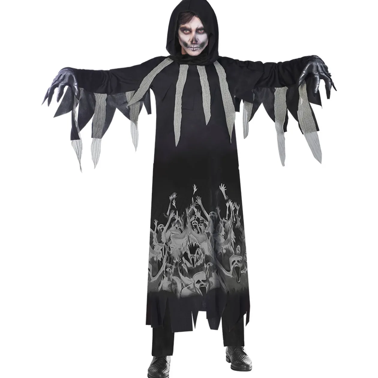 Déguisement adulte Halloween gardien des ténèbres Taille S