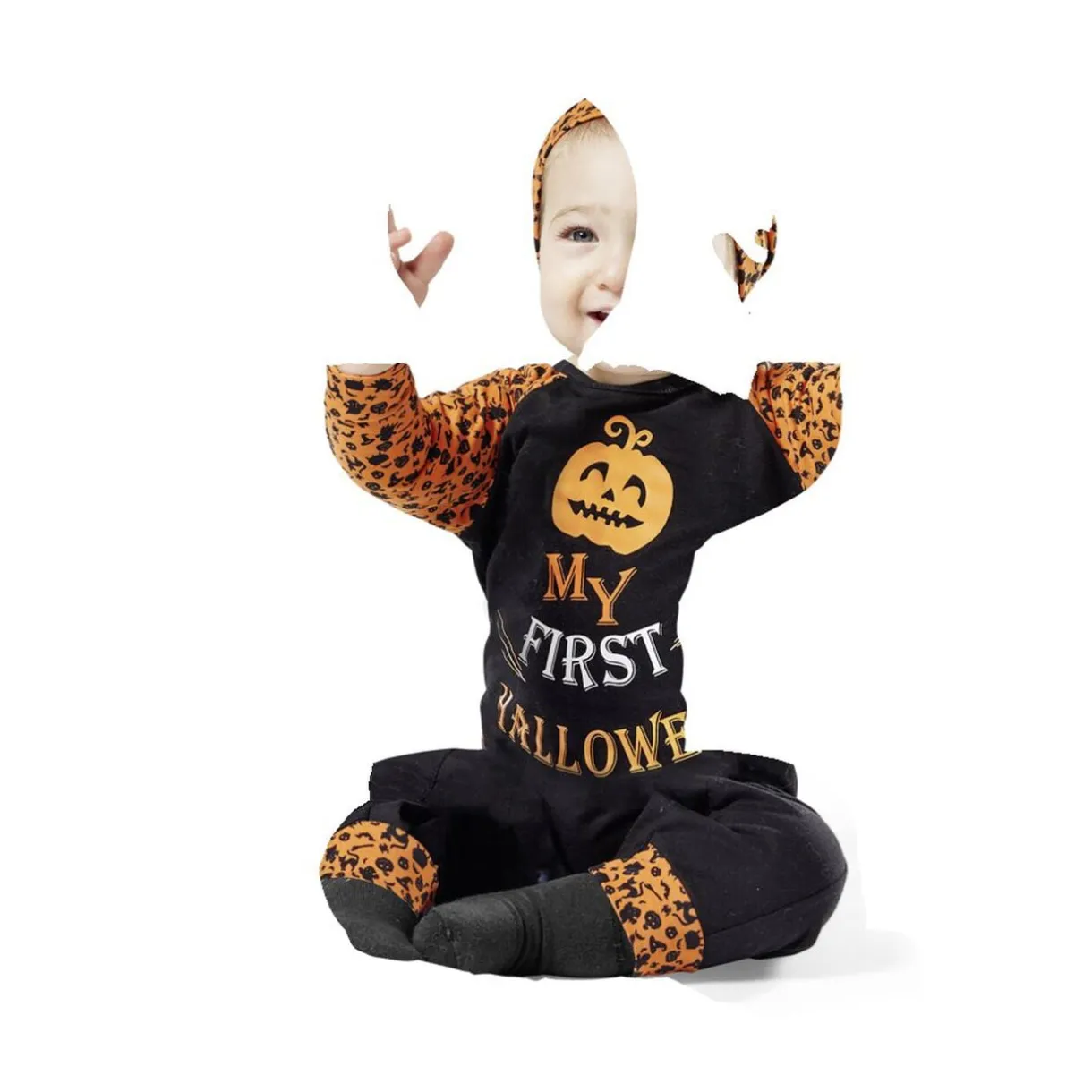 Déguisement bébé Mon Premier Halloween bonnet et body 6/12 mois < Gifi Sale