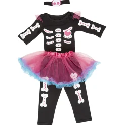 Déguisement bébé squelette Halloween 18 à 24 mois < Gifi