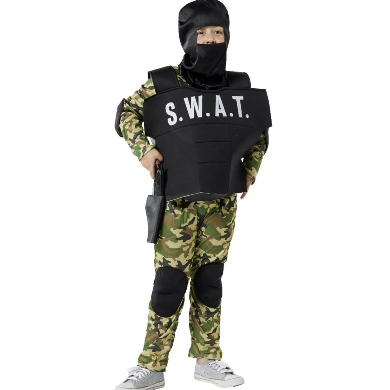 Déguisement enfant Agent Swat militaire 7/10 ans