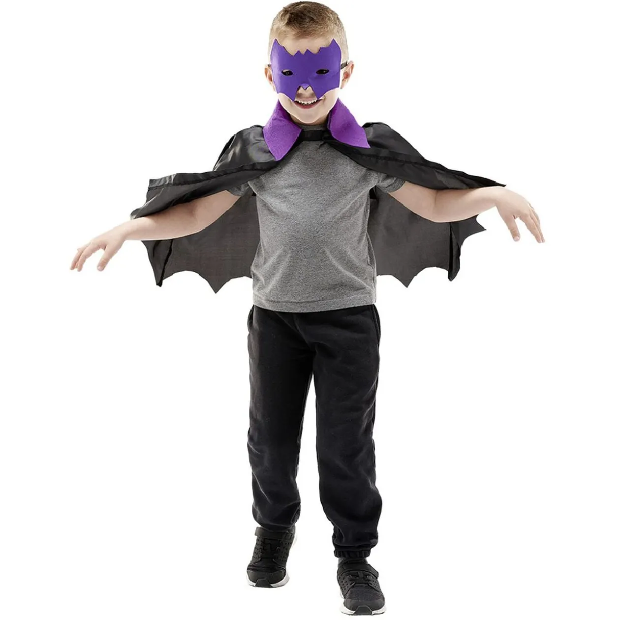 Déguisement enfant Chauve-souris cape et masque Halloween