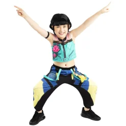 Déguisement enfant fille KPOP Zoey bleu 11/13ans