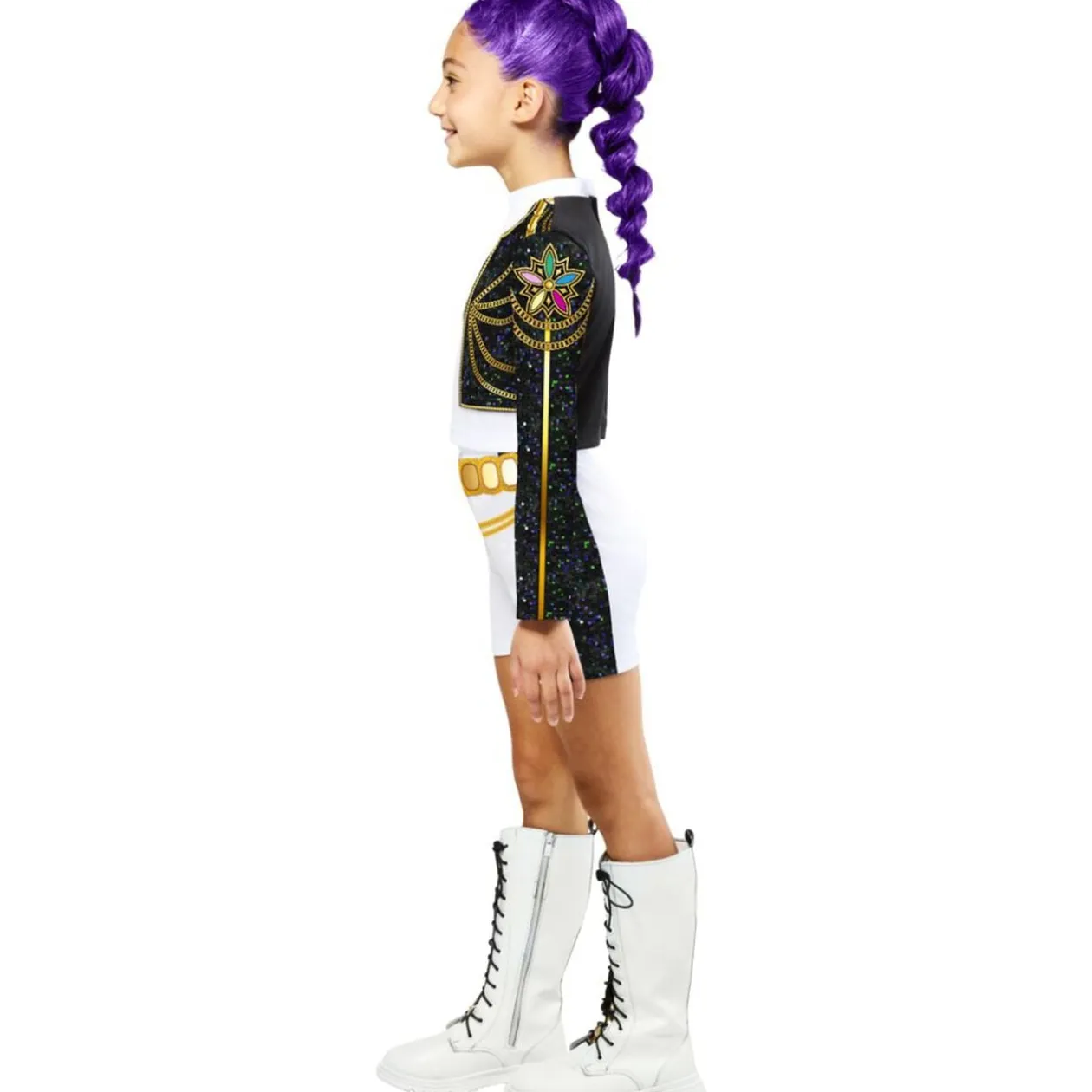 Déguisement enfant fille KPOP Rumi luxe 9/10ans