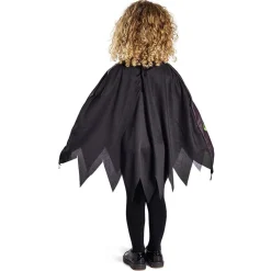 Déguisement enfant Halloween squelette poncho noir multicolore TU < Gifi Sale
