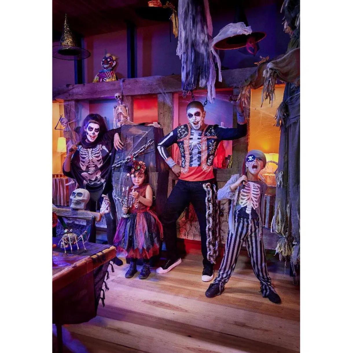 Déguisement enfant Halloween costume pirate zombie 11/14 ans < Gifi