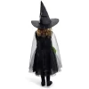 Déguisement enfant Halloween sorcière robe chapeau noir vert 7/10ans < Gifi New