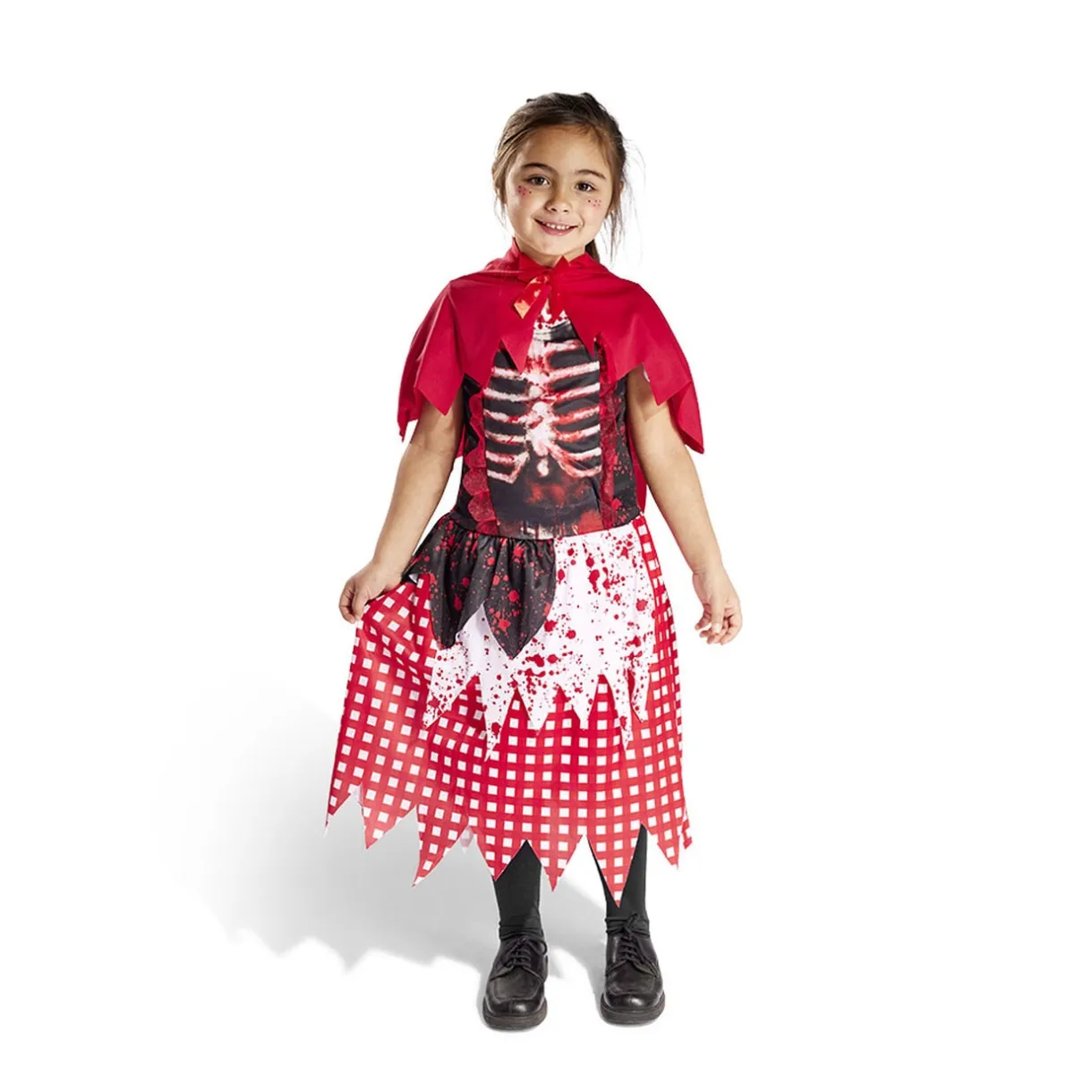 Déguisement enfant Halloween chaperon rouge gothique 7/10 ans < Gifi