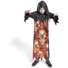 Déguisement enfant Halloween gardien tunique crâne flamme 11/14ans < Gifi Outlet