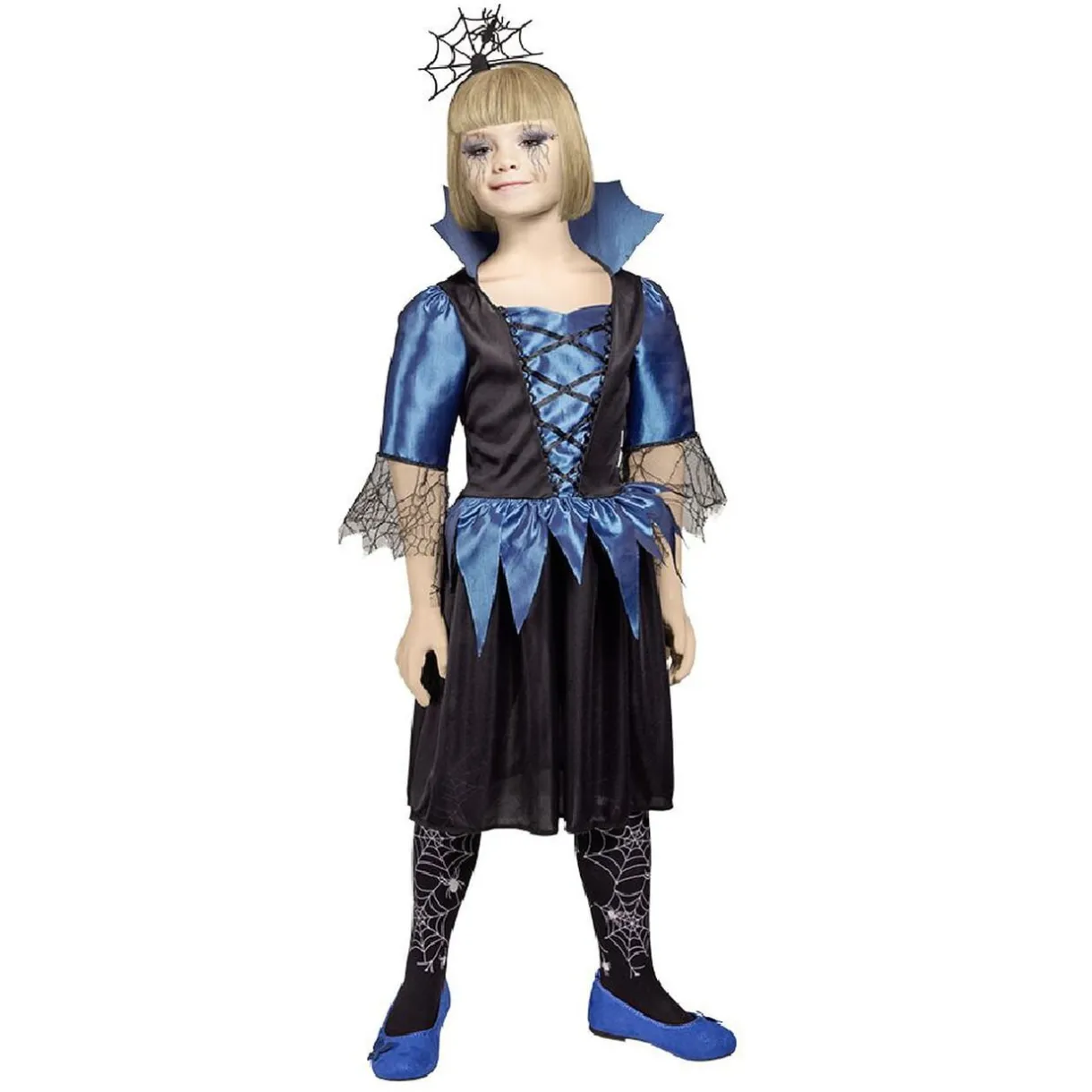 Déguisement enfant Halloween vampire robe et serre-tête 4/6 ans < Gifi Best