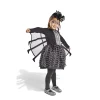 Déguisement enfant Halloween araignée robe noir et blanc 4/6 ans < Gifi Outlet