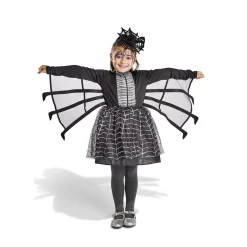 Déguisement enfant Halloween araignée robe noir et blanc 4/6 ans < Gifi Outlet
