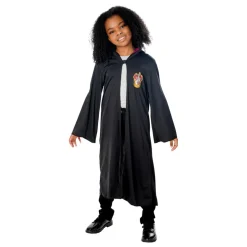 Déguisement enfant Harry Potter robe façon cape noir et rouge 7/10ans