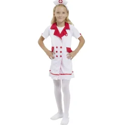 Déguisement enfant infirmière robe et serre-tête 7/10ans < Gifi Hot