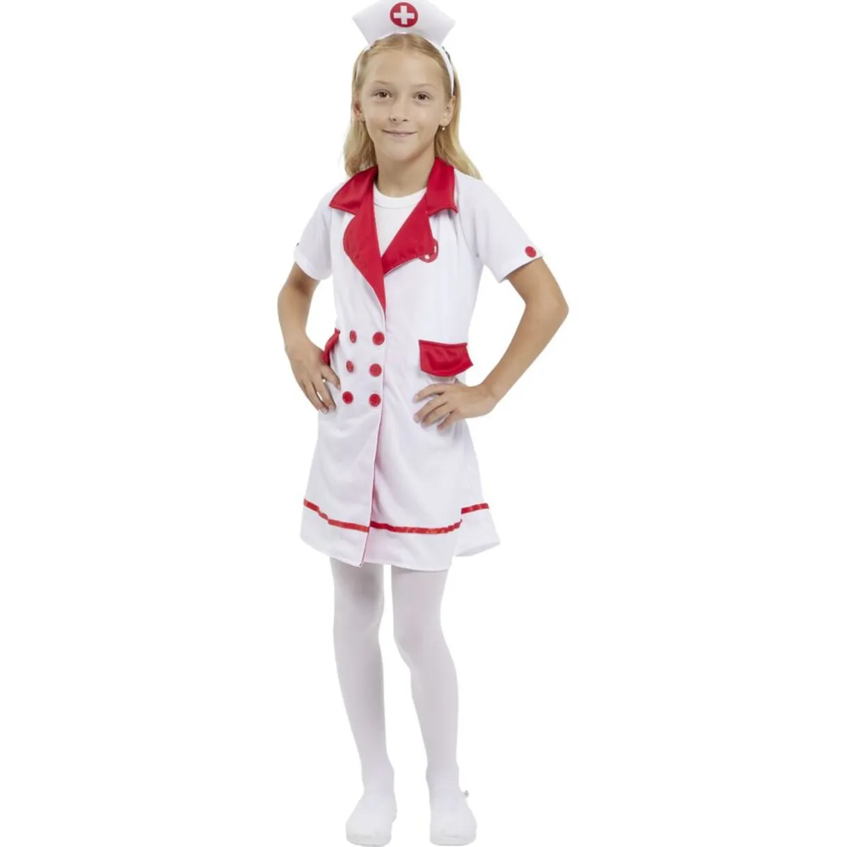 Déguisement enfant infirmière robe et serre-tête 7/10ans < Gifi Hot