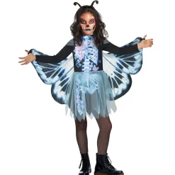 Déguisement enfant papillon serre-tête, robe et ailes 11/14 ans