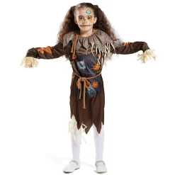Déguisement enfant épouvantail robe et ceinture 7/10 ans < Gifi