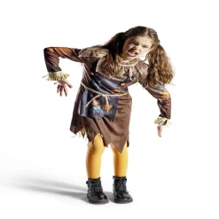 Déguisement enfant épouvantail robe et ceinture 4/6 ans