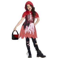 Déguisement fille Chaperon rouge Halloween 4/6 ans < Gifi New