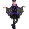 Déguisement fille Halloween chauve souris 4/6 ans