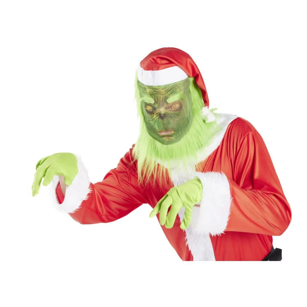Déguisement Grinch 6 pièces Taille S/M