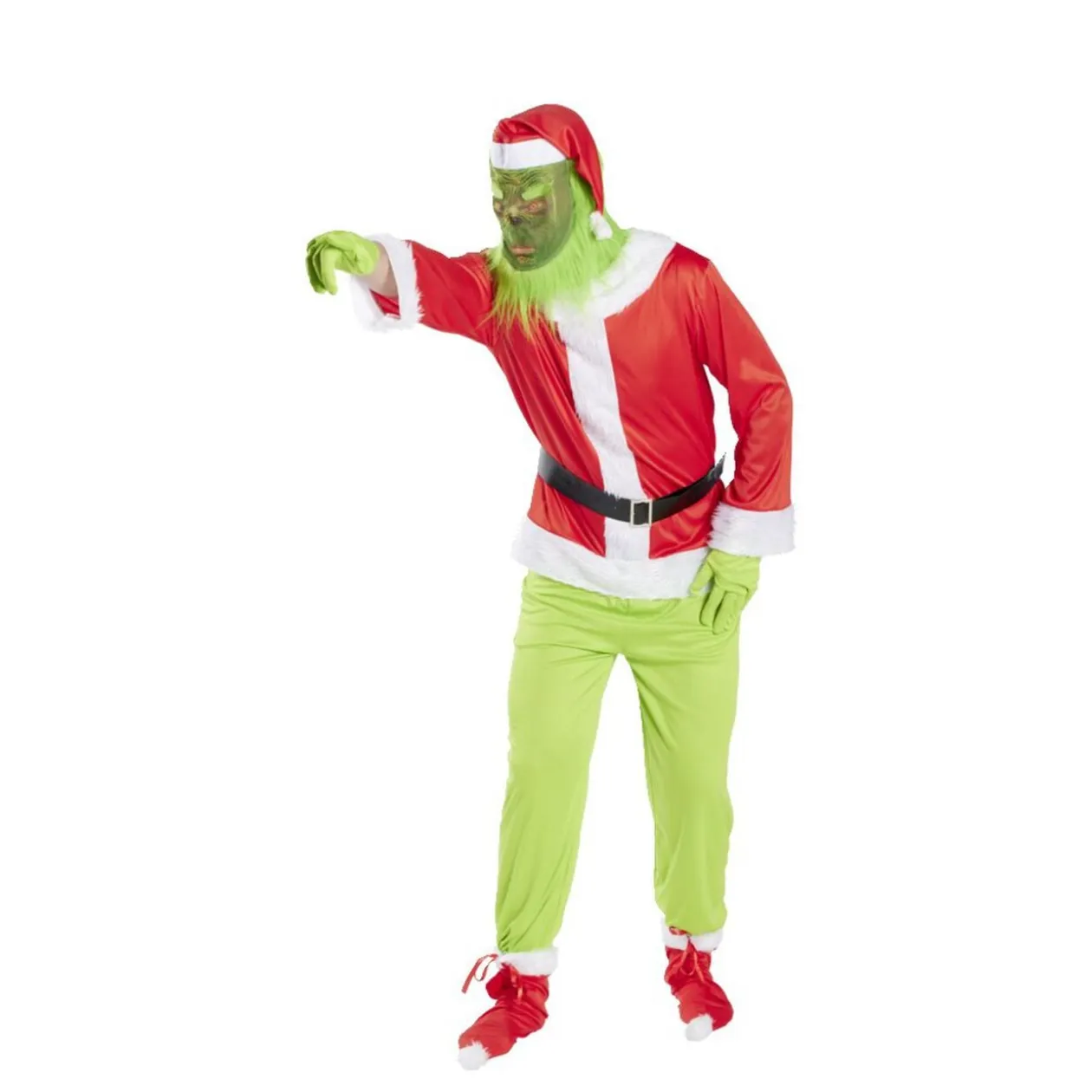 Déguisement Grinch 6 pièces Taille S/M