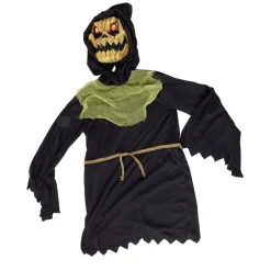 Déguisement Halloween enfant zombie Luminous son et lumière noir 11/14ans < Gifi Hot
