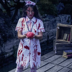 Déguisement infirmière zombie taille L < Gifi Best