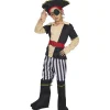 Déguisement pirate avec cache oeil 11/14 ans