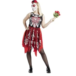 Déguisement squelette femme taille M