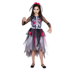 Déguisement squelette fille 7/10 ans