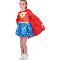 Déguisement Super héros robe et cape 7/10 ans < Gifi Discount
