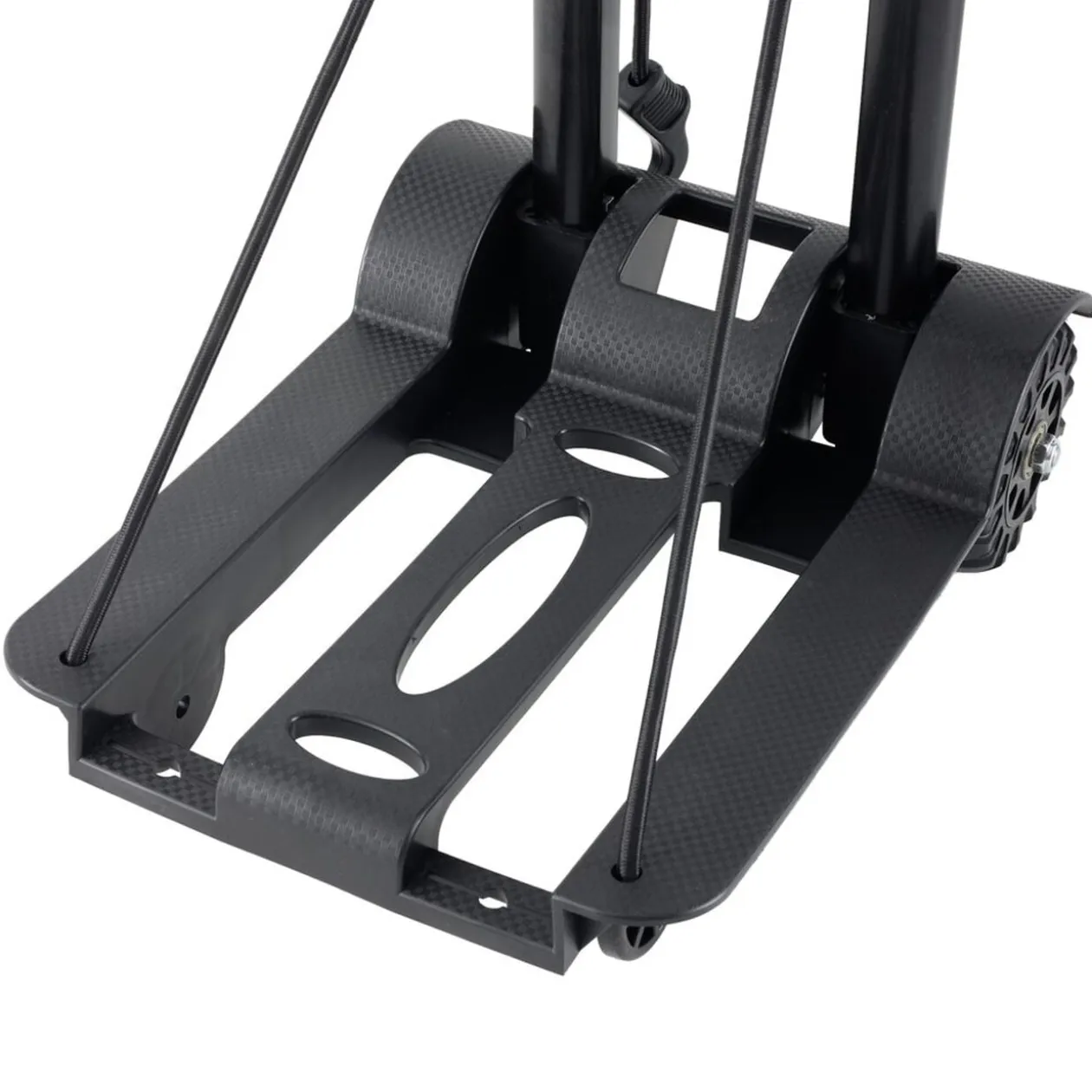 Diable compact pliant transport 50kg métal et plastique noir
