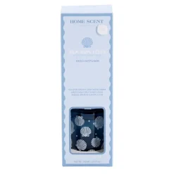 Diffuseur à bâtonnets 100ml motif bord de mer bleu Ø2,5xH9,5cm (2 modèles) < Gifi Clearance