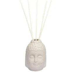 Diffuseur à bâtonnets tête Bouddha en céramique (2 modèles)